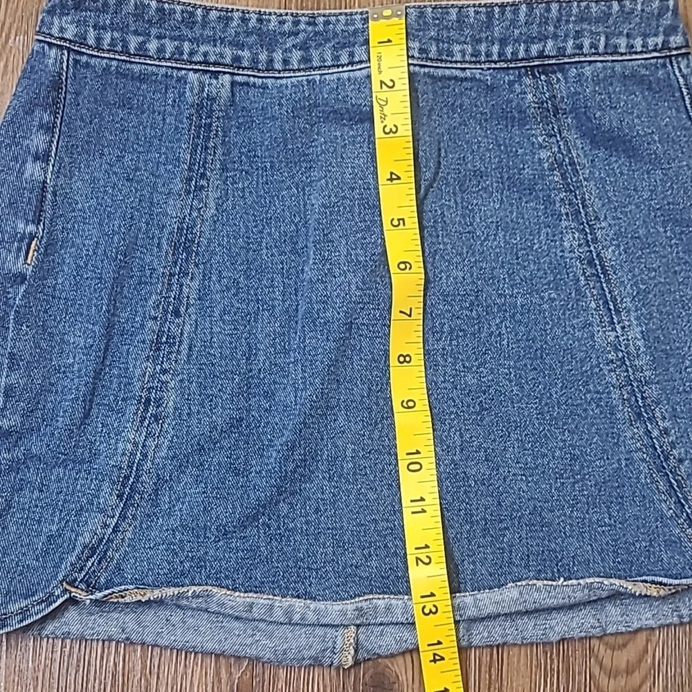 PacSun Classic Blue A-Line Denim‎ Skirt